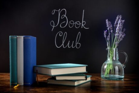 Book Club With Flowers